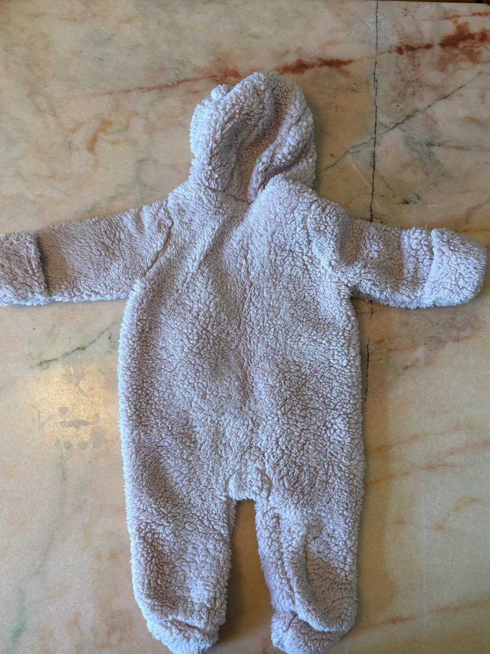 Baby Gap Faux Fur Bear Hooded One-Piece